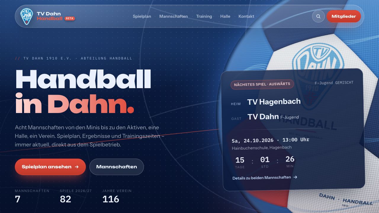 TV Dahn – Abteilung Handball